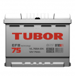 Tubor EFB 6СТ-75.0 VL (Start-Stop)*