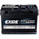 Exide Micro Hybrid ECM 70 (Start-Stop)